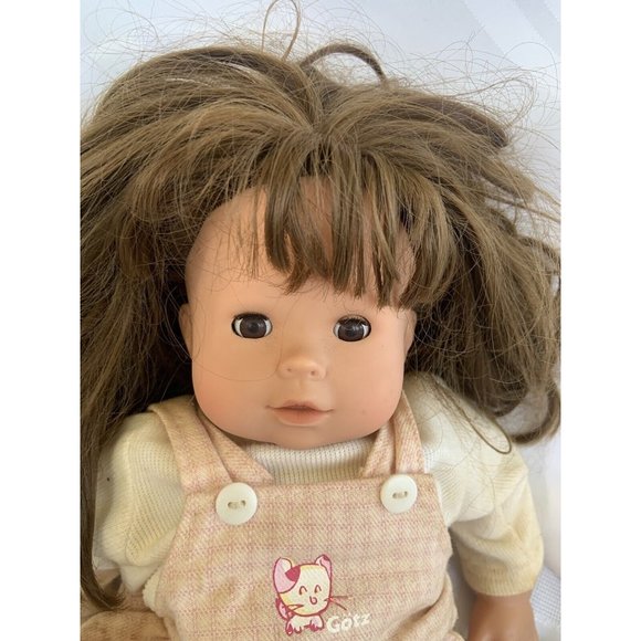 Vintage Gotz doll 17” vinyl doll Baby Original Clothes open/close eyes Cutie - Picture 2 of 11
